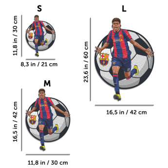 FC Barcelona puzzle din lemn Yamal 270 pcs