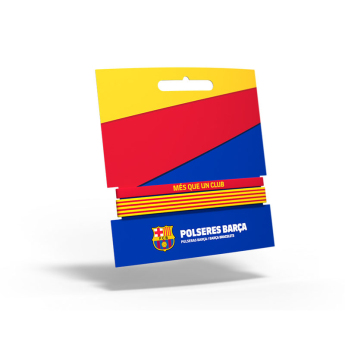 FC Barcelona brățară de cauciuc pentru copii 2pack Seneyra