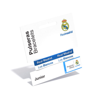 Real Madrid brățară de cauciuc pentru copii 2pack Classic
