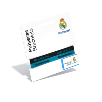 Real Madrid brățară de cauciuc 2pack Dark