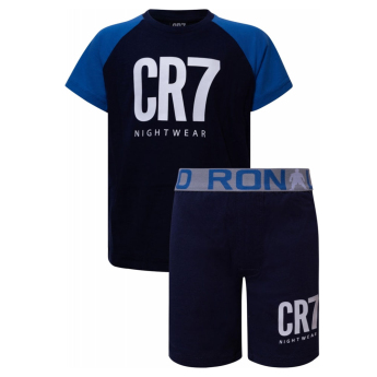 Cristiano Ronaldo pijamale de copii CR7 Short navy