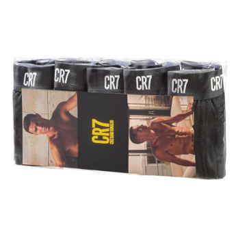 Cristiano Ronaldo boxeri de bărbați 5pack CR7 Black Sachet