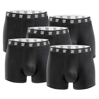 Cristiano Ronaldo boxeri de bărbați 5pack CR7 Black Sachet
