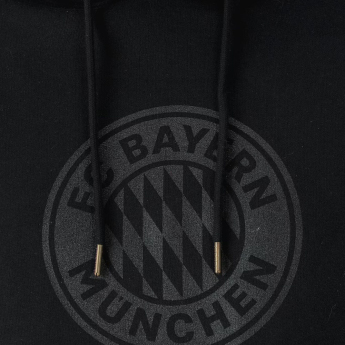 Bayern München hanorac de bărbați cu glugă Essential fullblack