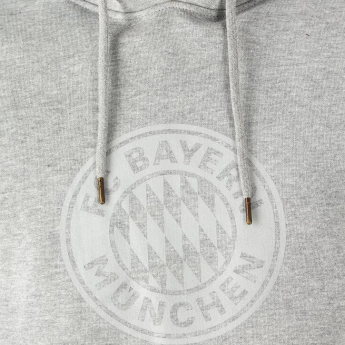 Bayern München hanorac de bărbați cu glugă Essential grey
