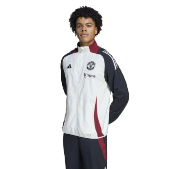 Manchester United geacă de bărbați Presentation white