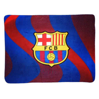 FC Barcelona pătură de lână Swirl