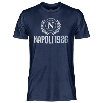 SSC Napoli tricou de bărbați Crest navy