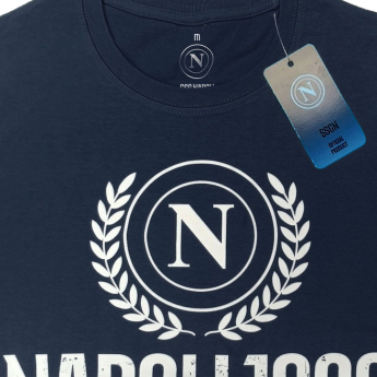 SSC Napoli tricou de bărbați Crest navy