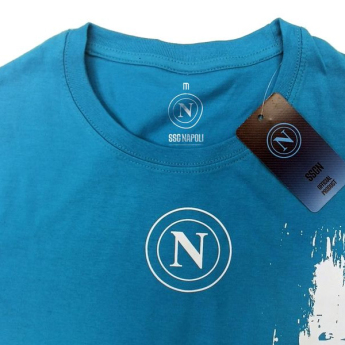 SSC Napoli tricou de bărbați Stripe blue