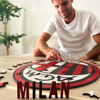 AC Milan puzzle din lemn Crest 150 pcs