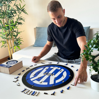 Inter Milano puzzle din lemn Crest 150 pcs