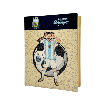 Echipa națională de fotbal puzzle din lemn Argentina Messi 270 pcs