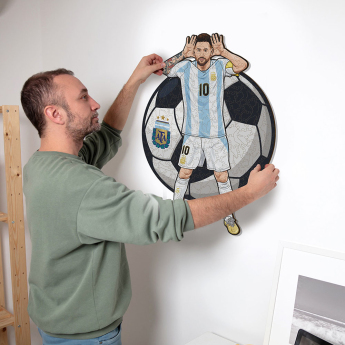 Echipa națională de fotbal puzzle din lemn Argentina Messi 270 pcs