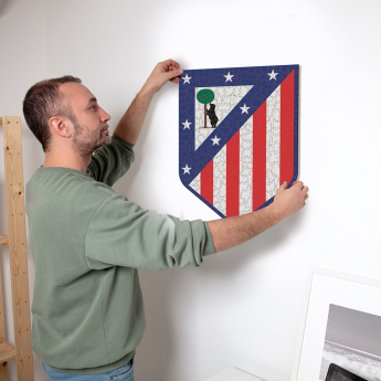 Atletico Madrid puzzle din lemn Crest 150 pcs