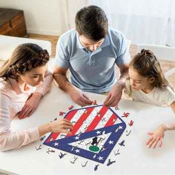 Atletico Madrid puzzle din lemn Crest 150 pcs