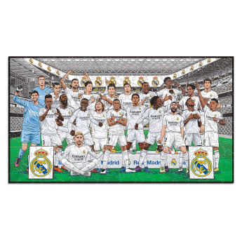 Real Madrid puzzle din lemn Team 500 pcs