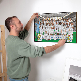 Real Madrid puzzle din lemn Team 500 pcs