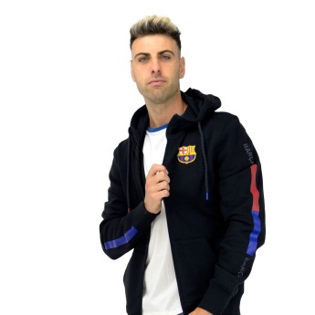 FC Barcelona hanorac de bărbați cu glugă Race