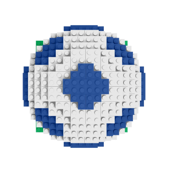FC Chelsea set de construcție Soccer Ball 261 pcs