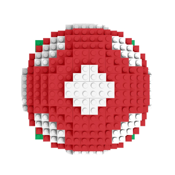 FC Liverpool set de construcție Soccer Ball 261 pcs