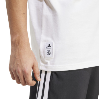 Real Madrid tricou de bărbați Seasonal Graphic white