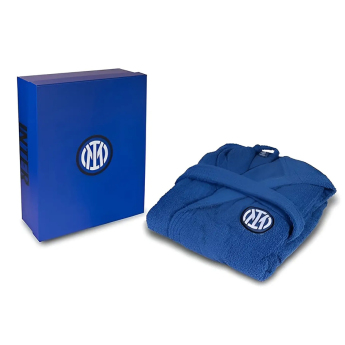 Inter Milano halat de baie pentru copii blue