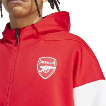 FC Arsenal geacă de bărbați cu glugă Z.N.E. red