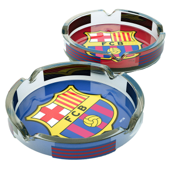 FC Barcelona scrumieră din sticlă Grande