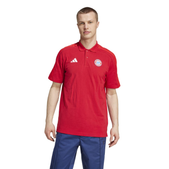 Bayern München tricou polo DNA red