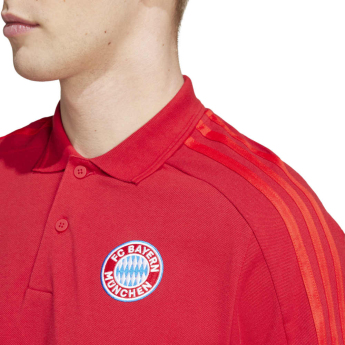 Bayern München tricou polo DNA red