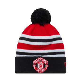 Manchester United căciulă de iarnă Knit Bobble Stripe