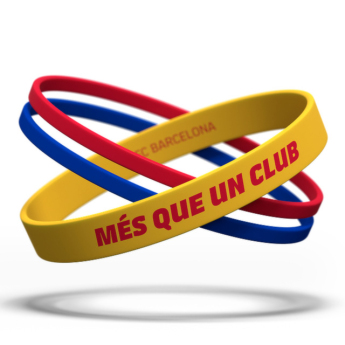 FC Barcelona brățară de cauciuc Locked yellow