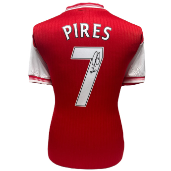 Legende tricou de fotbal Arsenal FC 1985 Pires Signed