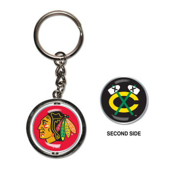 Chicago Blackhawks breloc Spinner Key Ring