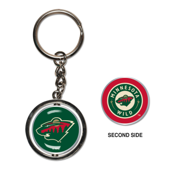 Minnesota Wild breloc Spinner Key Ring