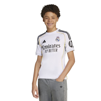 Real Madrid tricou de fotbal pentru copii official replica 25/26 home