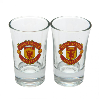 Manchester United pahar țuică 2pk Shot Glass Set