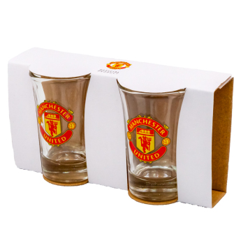 Manchester United pahar țuică 2pk Shot Glass Set