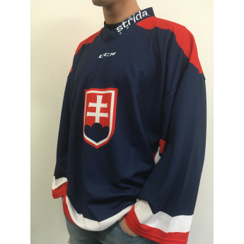 Echipa națională de hochei tricou de hochei Slovakia Ice Hockey Team blue