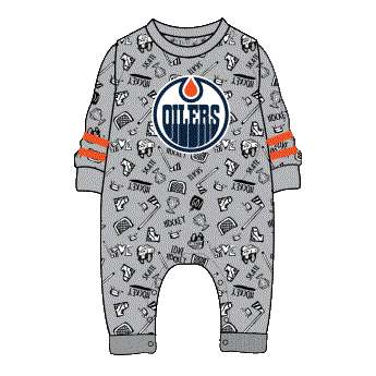 Edmonton Oilers body de copii Gifted Player Ls Coverall