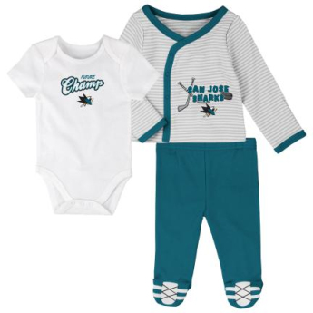 San Jose Sharks body de copii 3 Piece Set