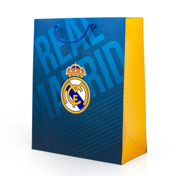 Real Madrid sacosă de cadou Azul Medium