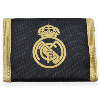 Real Madrid portofel gold-black