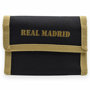 Real Madrid portofel gold-black