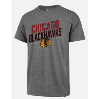 Chicago Blackhawks tricou de bărbați 47 Established Club gray