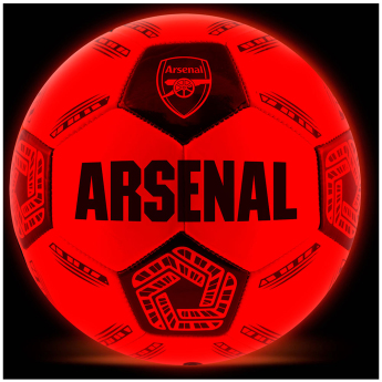 FC Arsenal balon de fotbal LED Glow Football - size 5