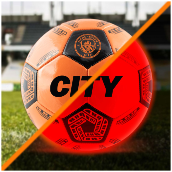 Manchester City balon de fotbal LED Glow Football - size 5