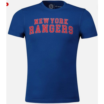 New York Rangers tricou de bărbați Graphic Workmark blue
