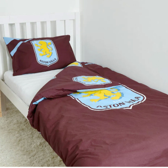 Aston Villa cearșaf pentru un pat colour club crest